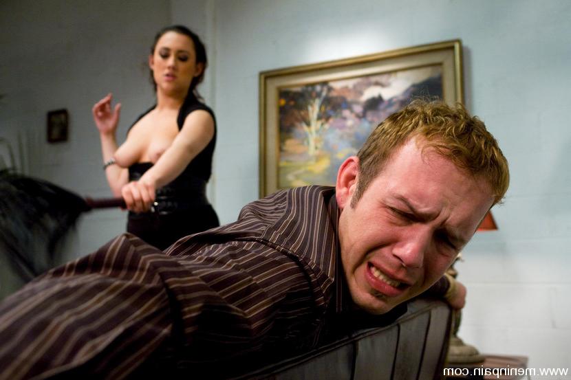 15P Gwen Diamond fucks her worthless husband in the ass