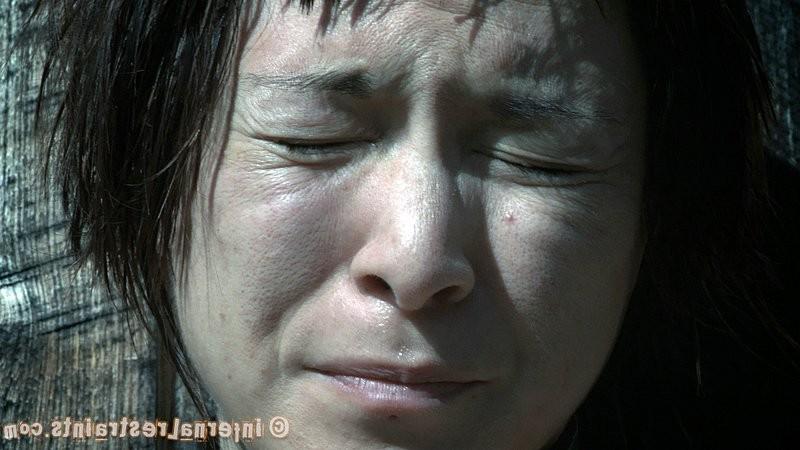 16P Mei Mara in different bondages is humiliated in and outdoors