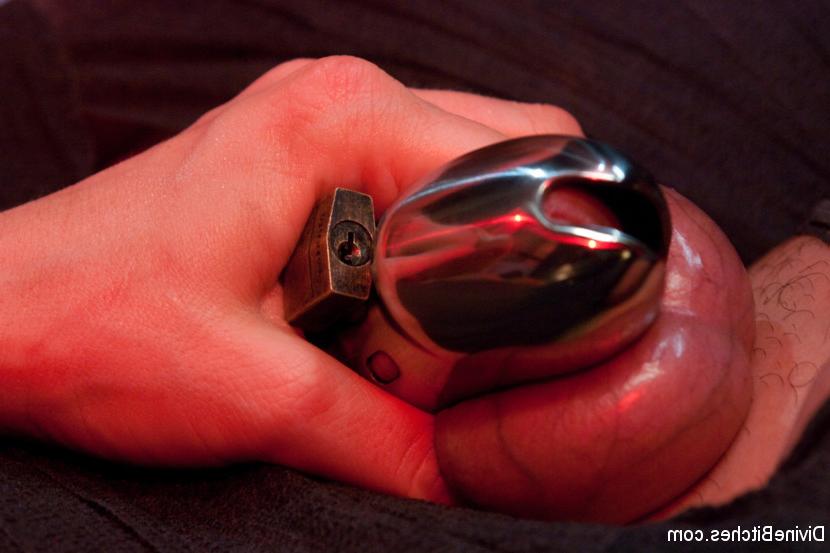 15P Lorelei Lee locks her husband away in chastity and fucks another man making him 