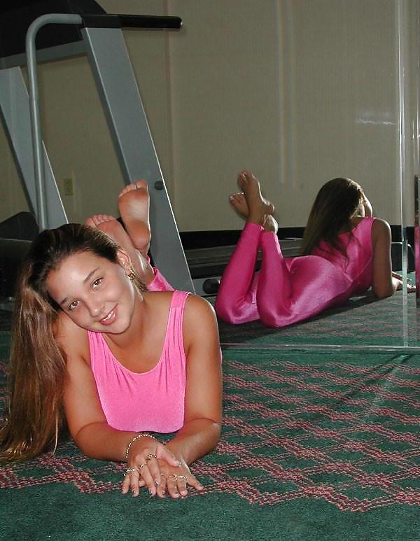 25P Pink catsuit