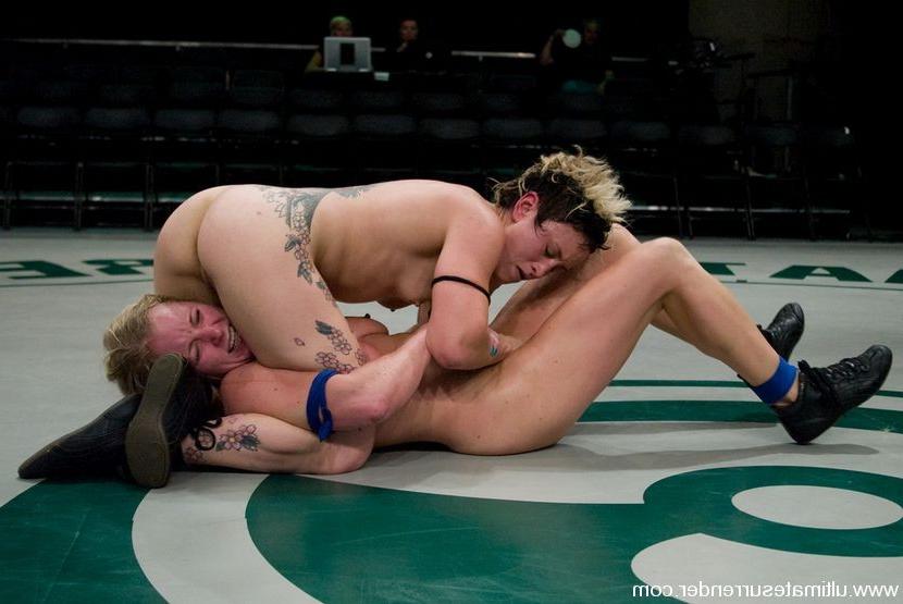 15P Champion Crowned at Ultimate Surrenders all nude wrestling.