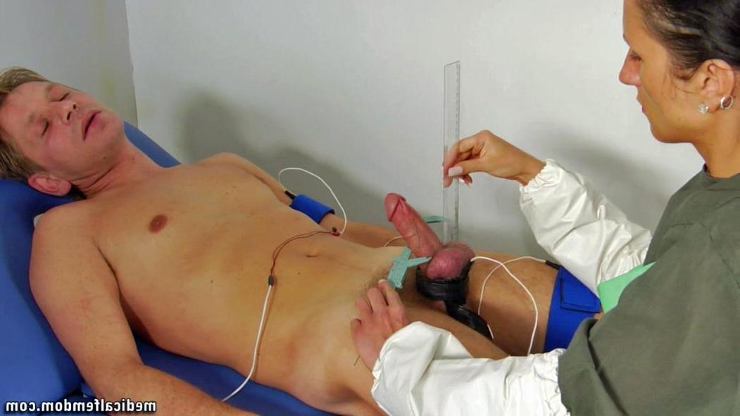 12P Footjob and CBT femdom medical tests