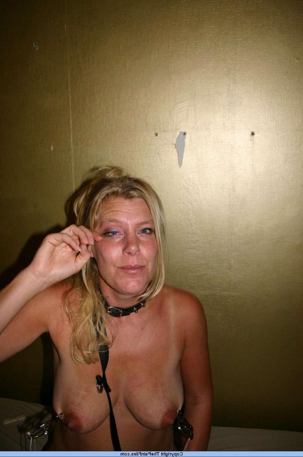 16P Extreme tit torments and nipple pulling punishment