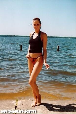 16P Teen smoking at the beach