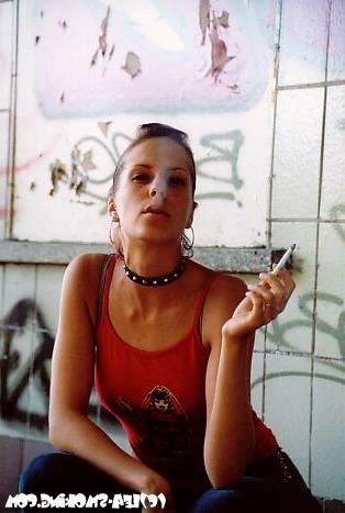 16P Teen smoking at the beach