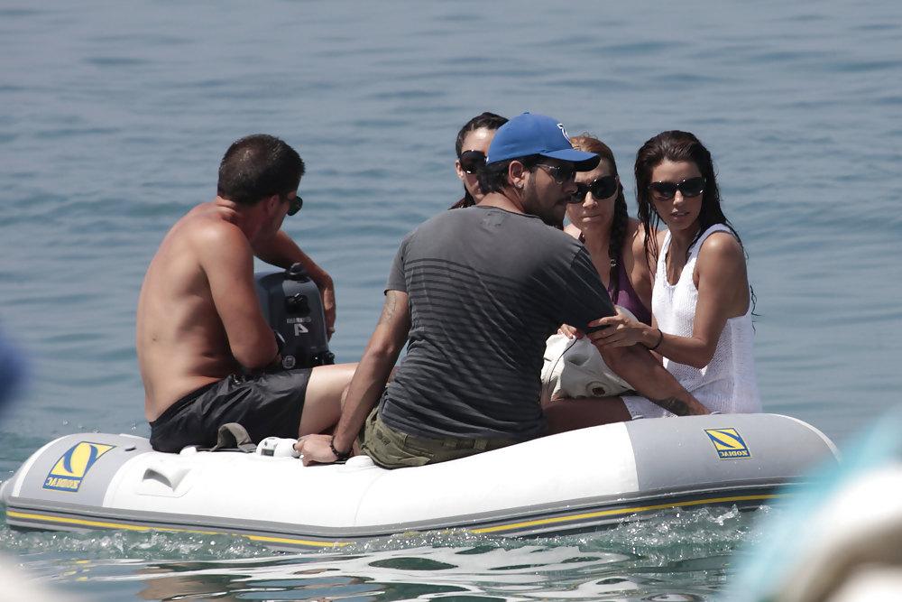 25P Eva Longoria holidaying kn BIKINI in Spain
