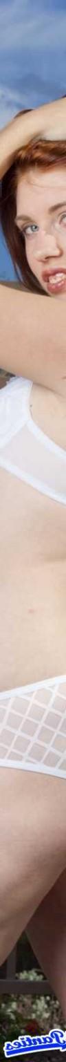 18P Molly American Apparel sheer white panties  