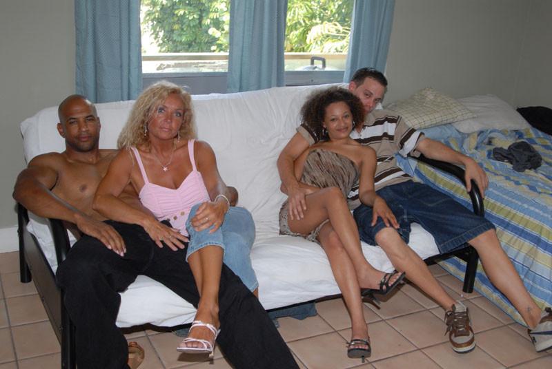 17P Two really horny married amateur couples enjoy hot swinger orgy
