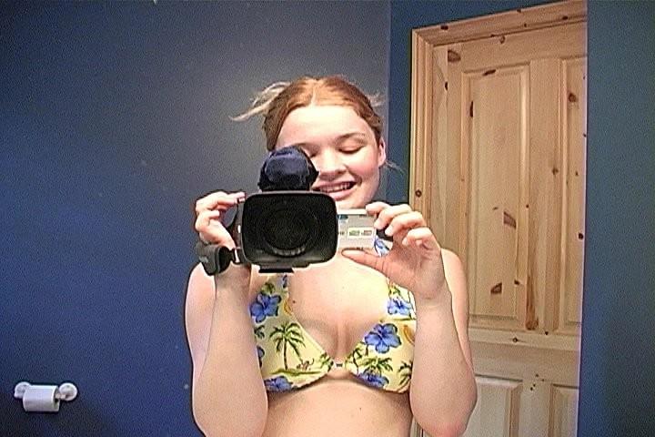 14P Lesbian dildo-sex with Christine Young caught on camera