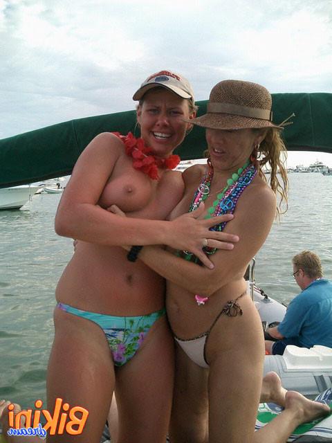 15P Girls get crazy at boating regatta