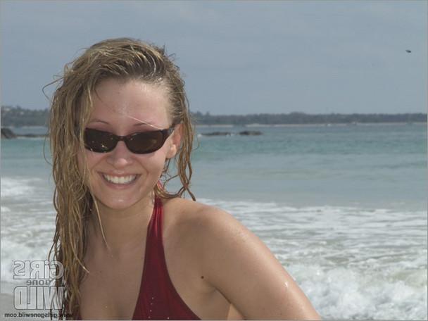15P Busty young bikini sluts show their perky tits