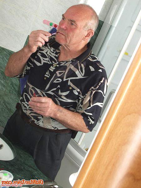 16P This perverted old transvestite likes fucking young cuties. . The thought of fuc