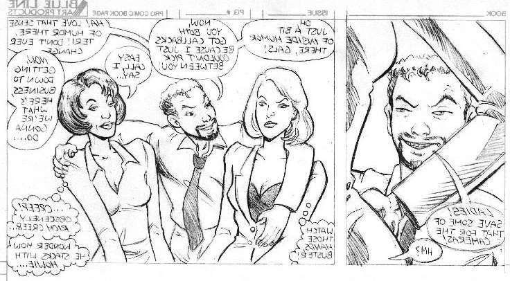 15P Gillian vs Terri lesbian catfight comic