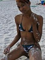 15P These ebony teen girlfriends posing and naked