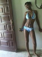 15P These ebony teen girlfriends posing and naked