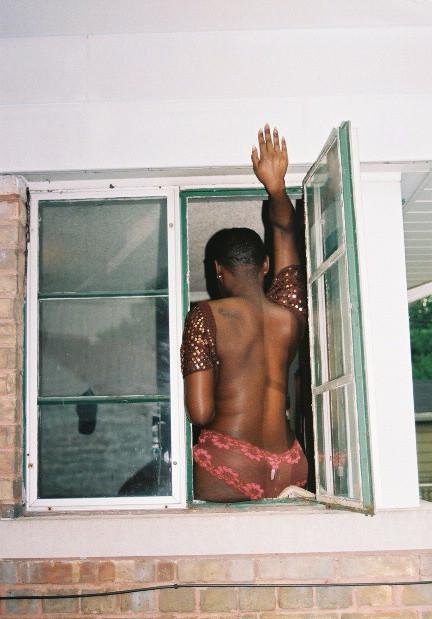 15P These ebony teen girlfriends posing and naked
