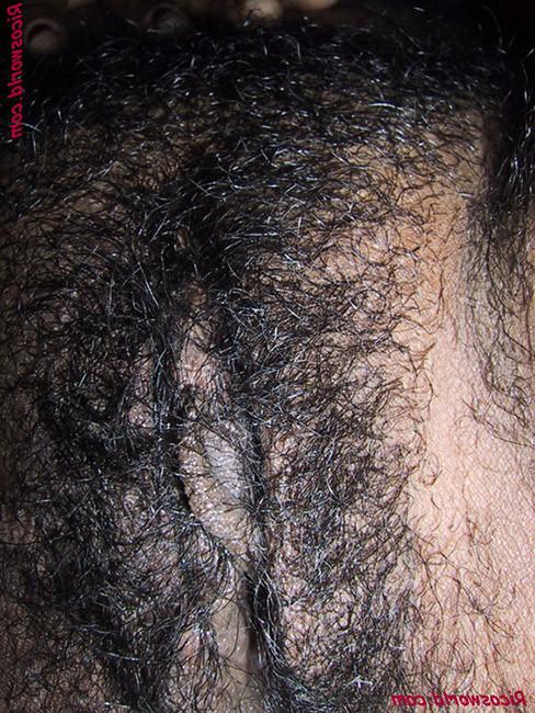 15P Very hairy ebony babes