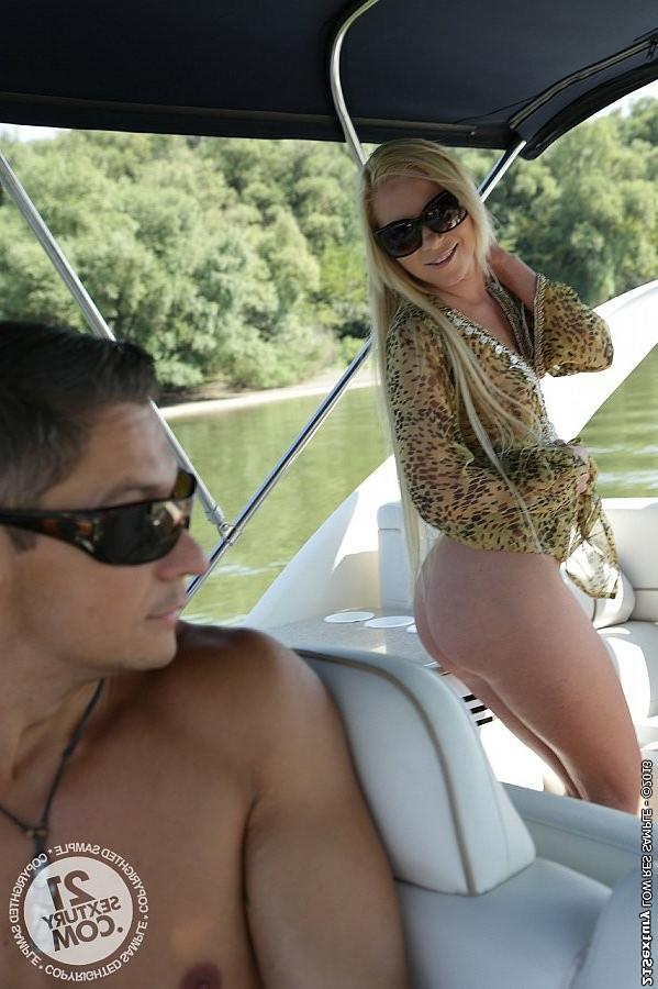 16P Angie Koks blonde fucked in every hole by two guys