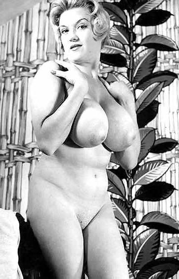 20P Vintage big-titted blonde