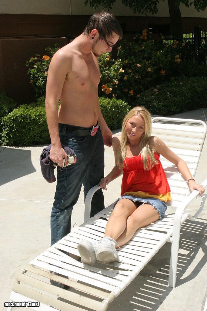 15P Petite blonde gets fucked