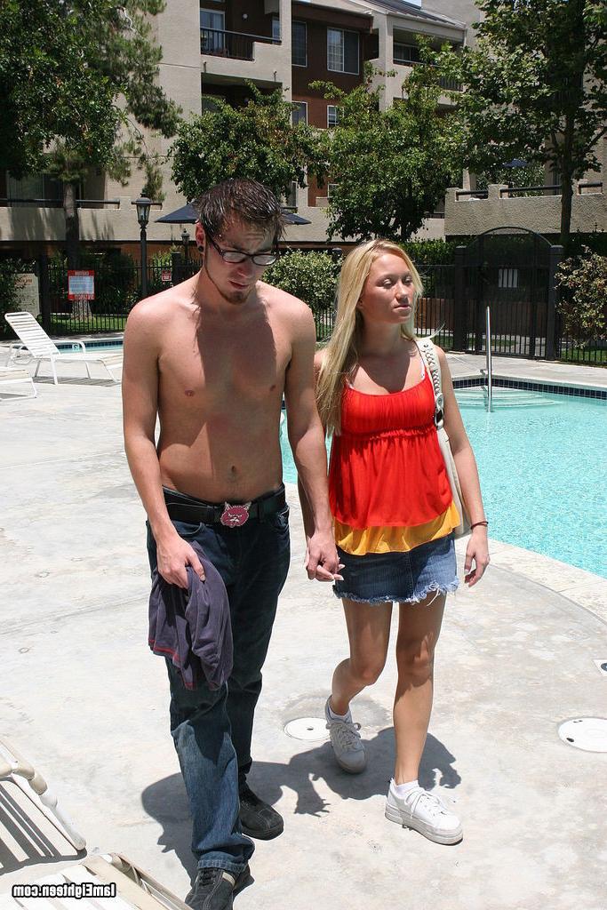 15P Petite blonde gets fucked