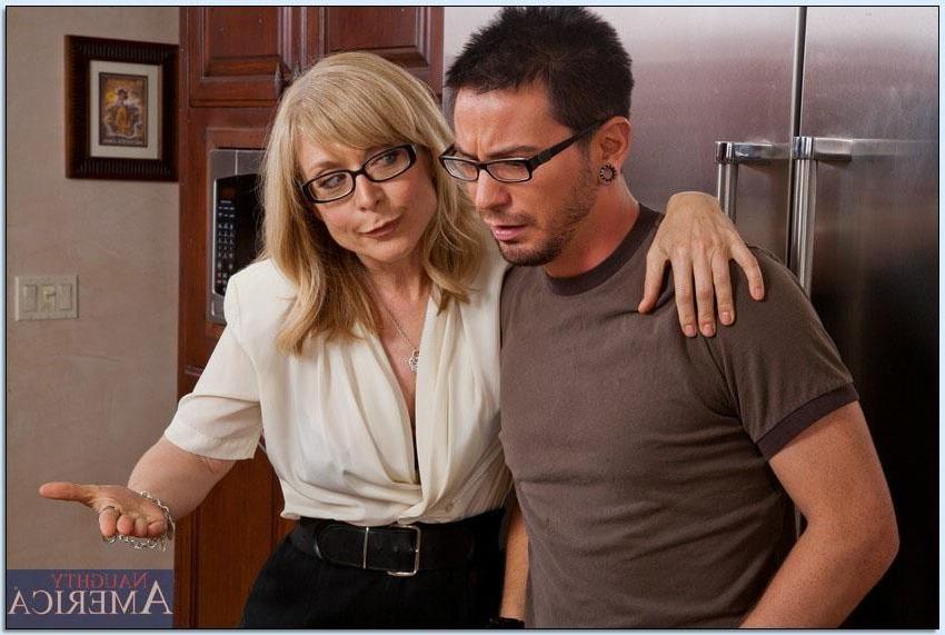 18P Nina Hartley hot mom fucks a family friend