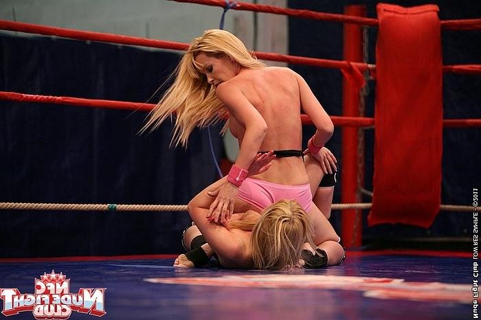 16P Sophie Sweet blonde lezdom babe in catfight with amateur Antonya