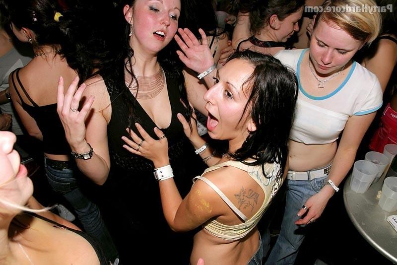 15P Hardcore nasty party with cute babes fucking hard a lot
