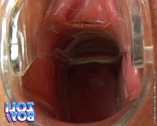 16P Blonde sucking, toying and inserts a speculum