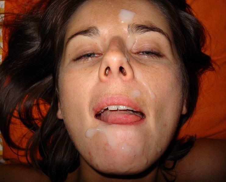 16P Amateur wives taking massive facials