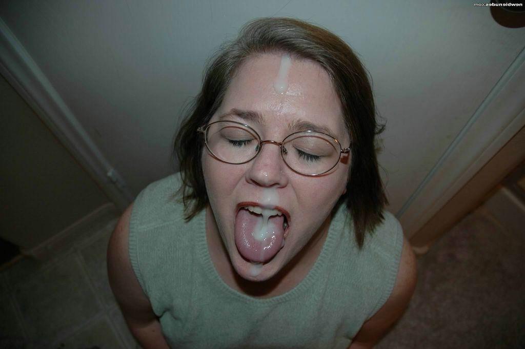 16P Amateur wives taking massive facials
