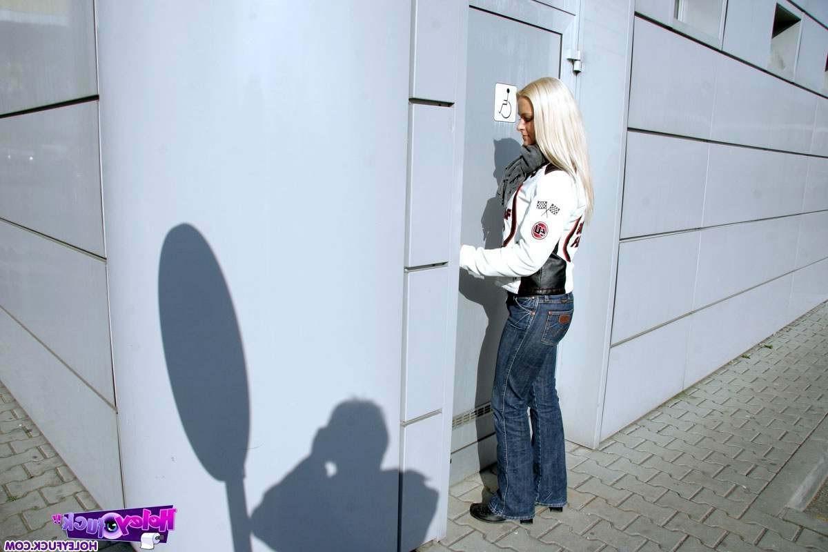14P Slut sucking and fucking a cock through a glory hole