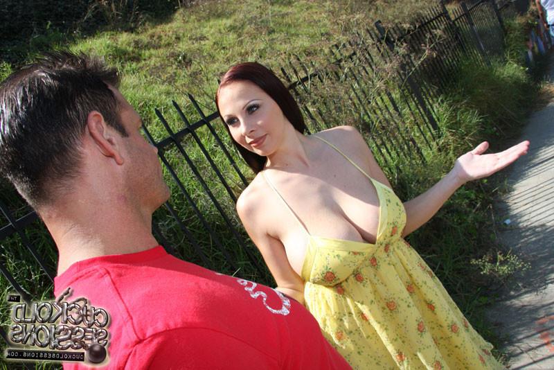 15P Gianna Michaels nasty wife fucks some strangers while cuckhold husband watches