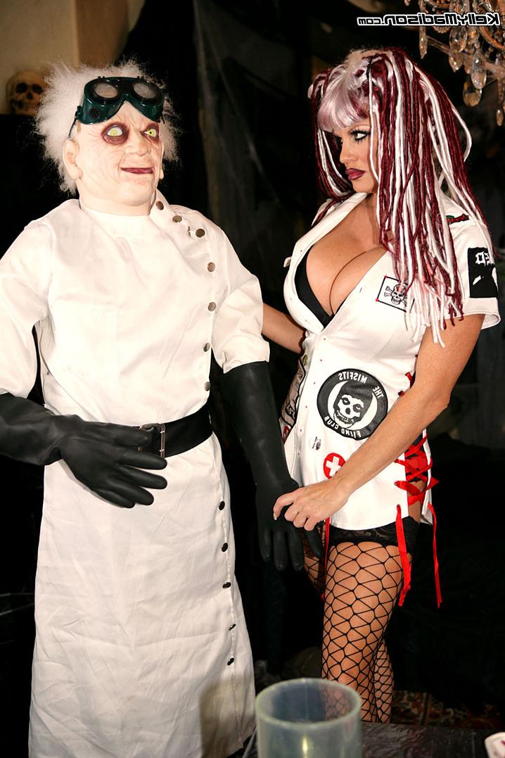 16P Milf With Huge Tits Dressed As Nurse Sucks Her Patient's Cock