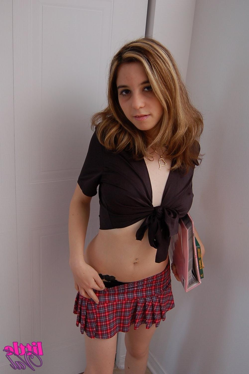 12P Tiny teen schoolgirl