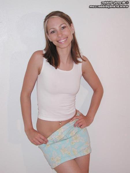 15P Brandy Didder shows off her perky tits!