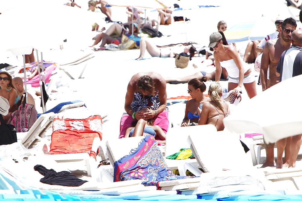 21P Federica Nargi bikini candids in Formentera Spain