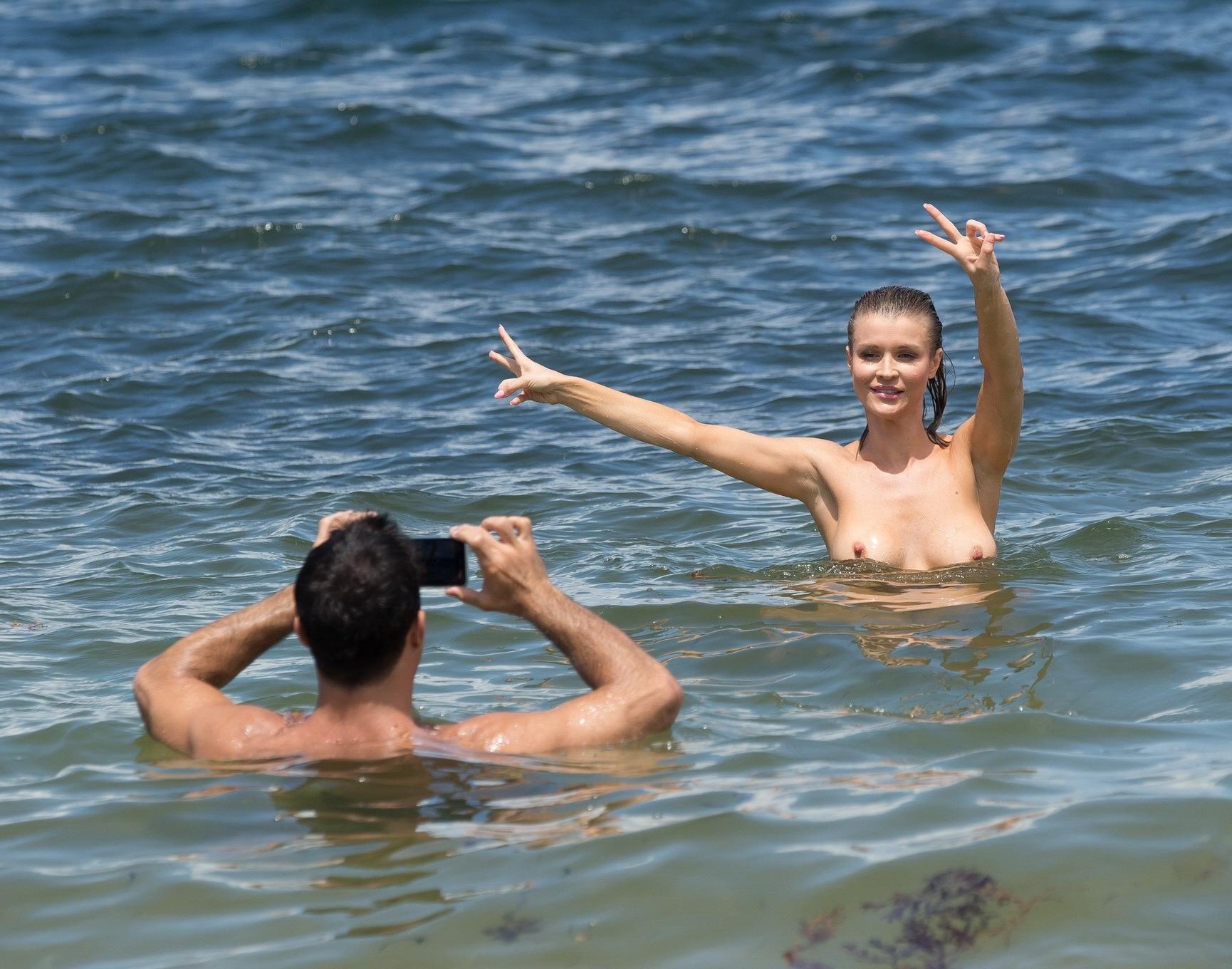 16P Joanna Krupa caught topless and fucking hard at the beach in Miami