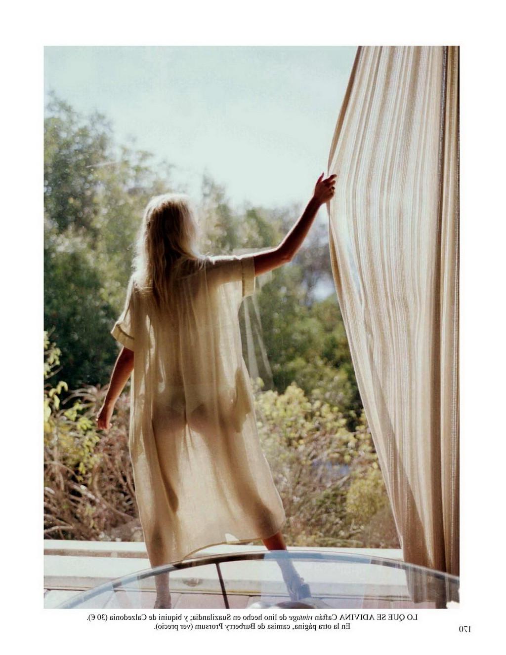 16P Delilah Parillo showing off her boobs and ass in Vogue Spain June 2015 issue