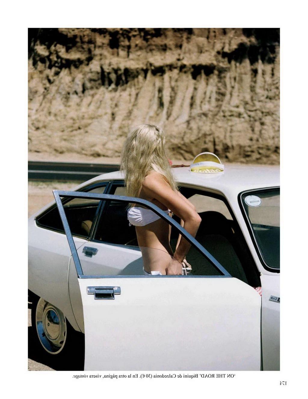 16P Delilah Parillo showing off her boobs and ass in Vogue Spain June 2015 issue