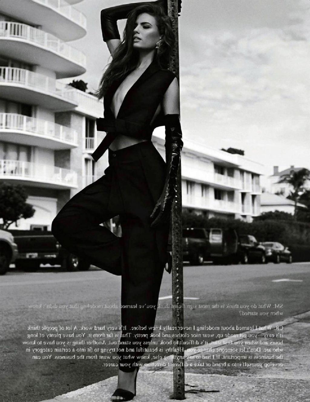 16P Cameron Russell looking very hot in Supermodel Magazine USA Issue 27 photoshoot