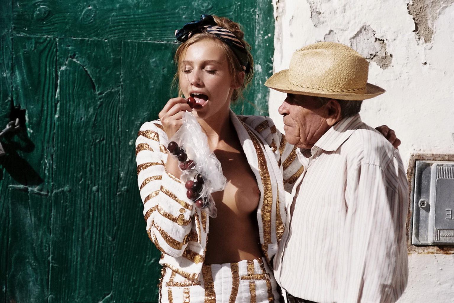 16P Cailin Russo topless for Mlle SpringSummer 2015 Campaign photoshoot by Henrik Pu