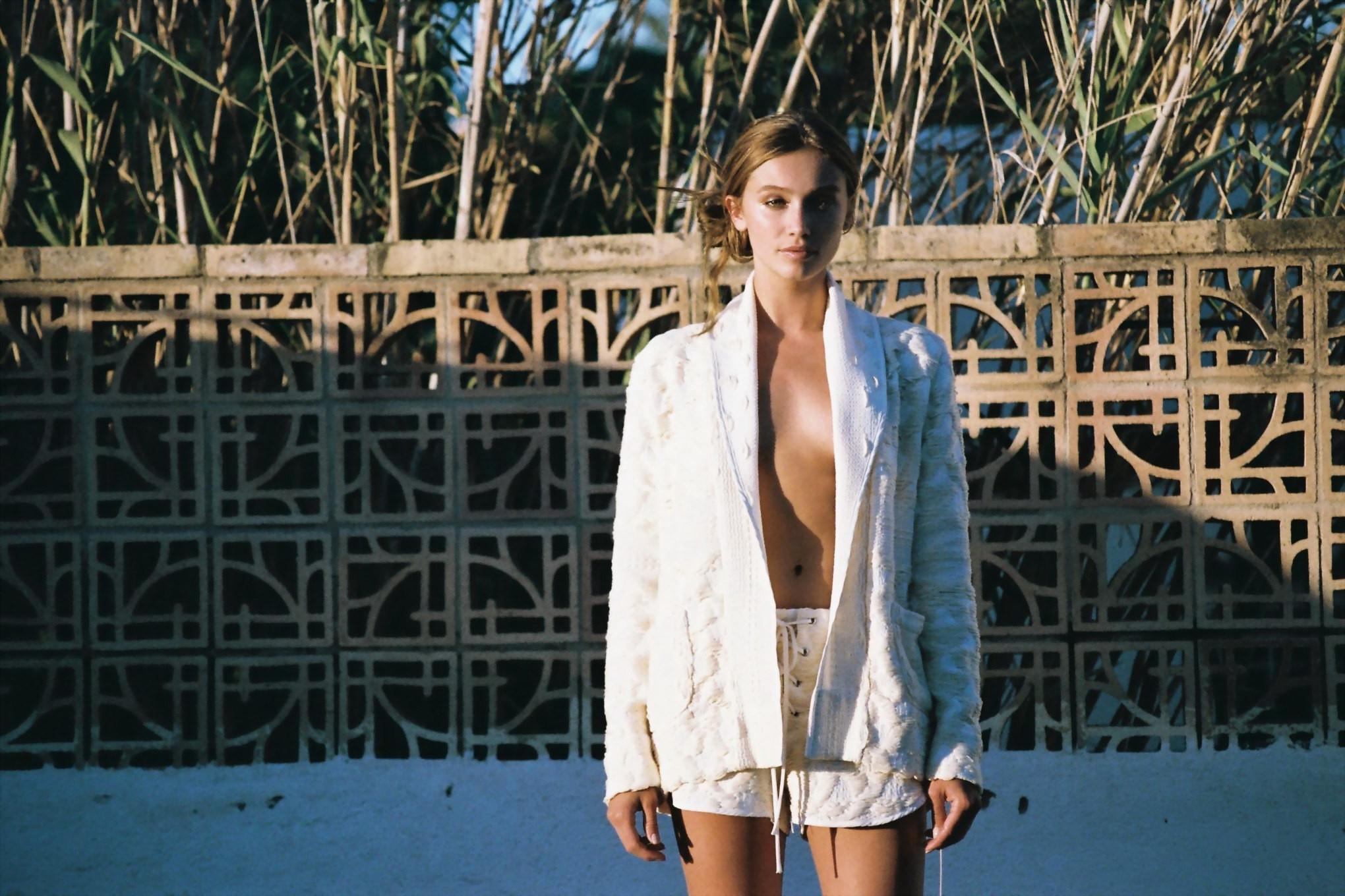 16P Cailin Russo topless for Mlle SpringSummer 2015 Campaign photoshoot by Henrik Pu