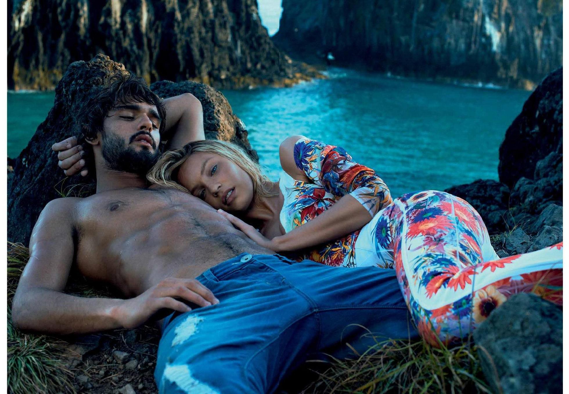 15P Candice Swanepoel looking very hot in Fernando de Noronha 2014 beach photoshoot