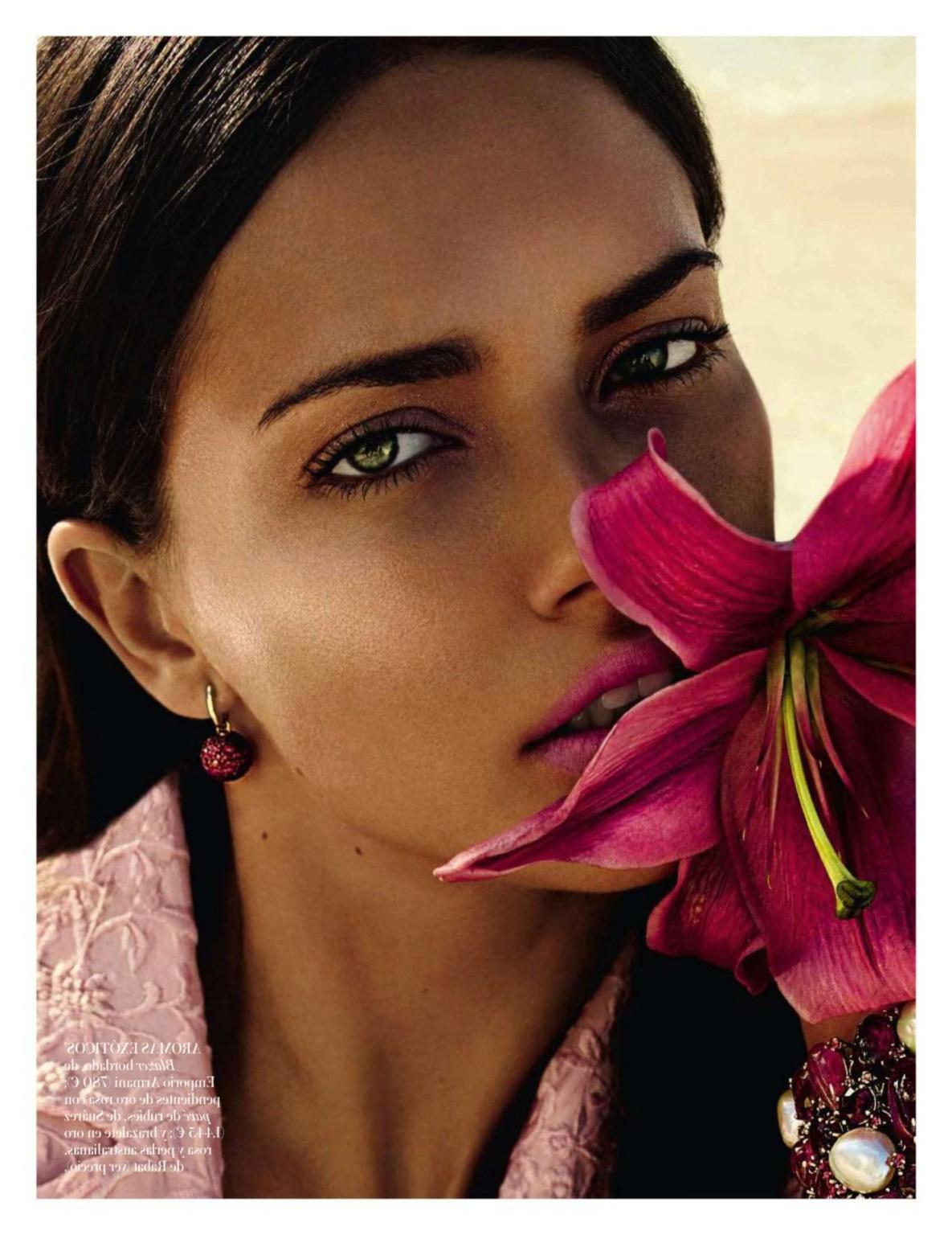 16P Adriana Lima looking very hot in Vogue Spain photoshoot