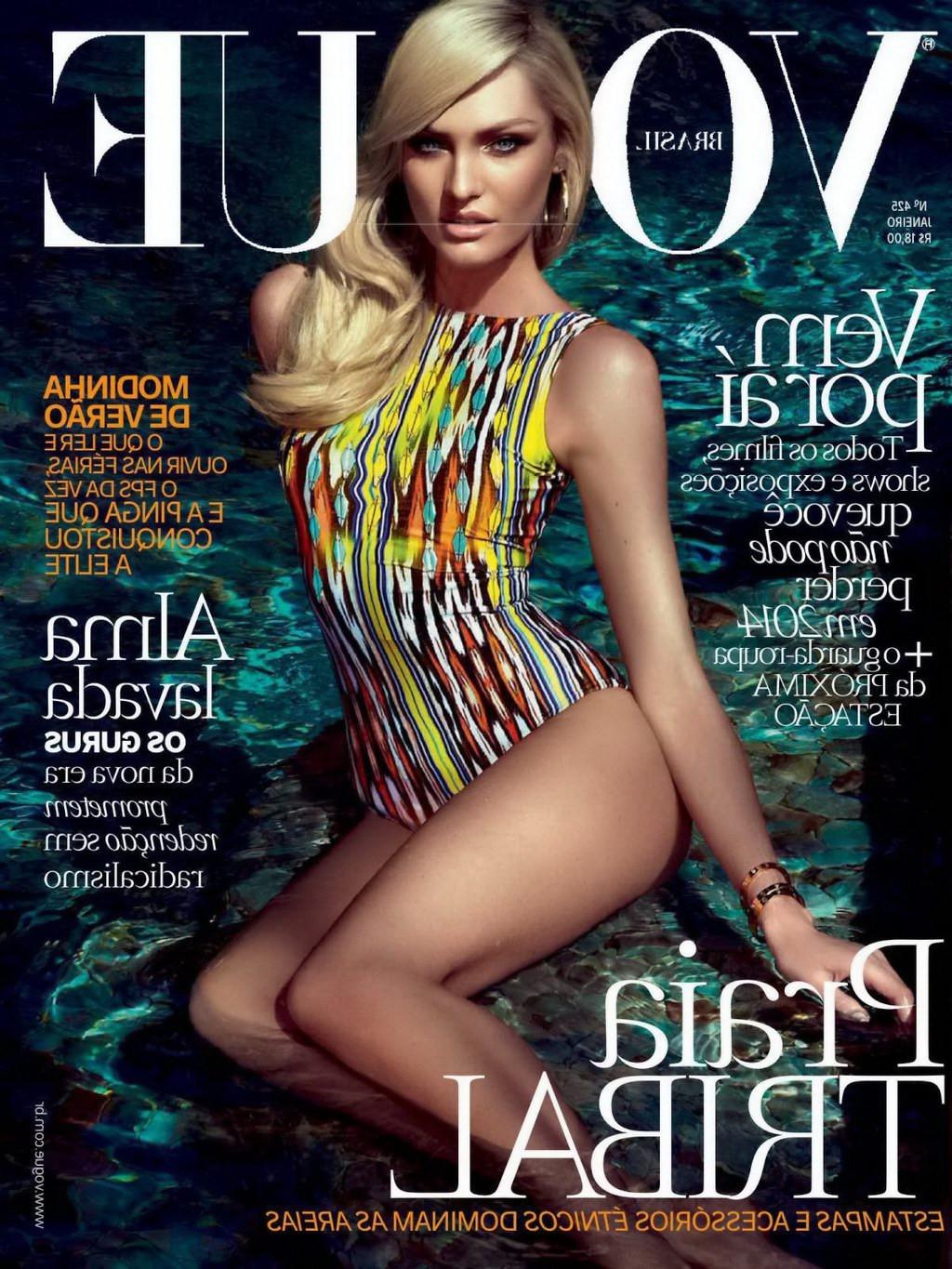16P Candice Swanepoel looking very hot in Vogue Magazine Brazil photoshoot