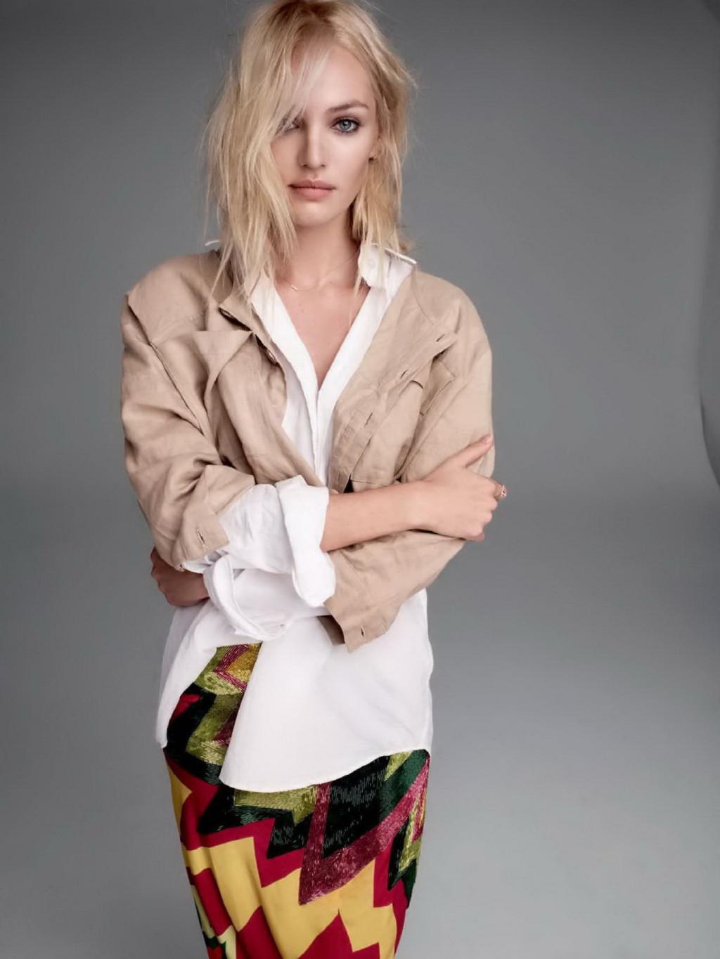 16P Candice Swanepoel looking very hot in Vogue Magazine Brazil photoshoot