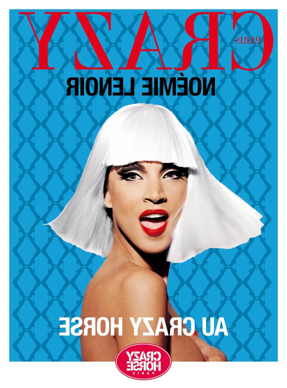 16P Noemie Lenoir performing topless in her show at the Crazy Horse Paris