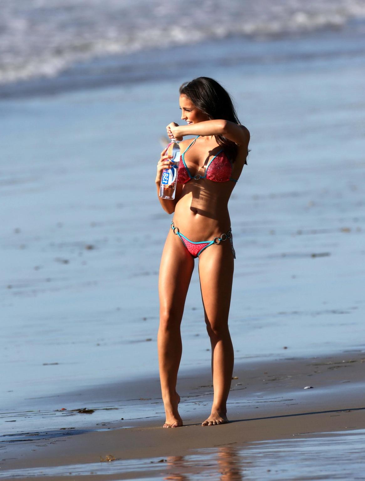 16P Jaclyn Swedberg showing off her bikini body at 138 Water photoshoot in Malibu