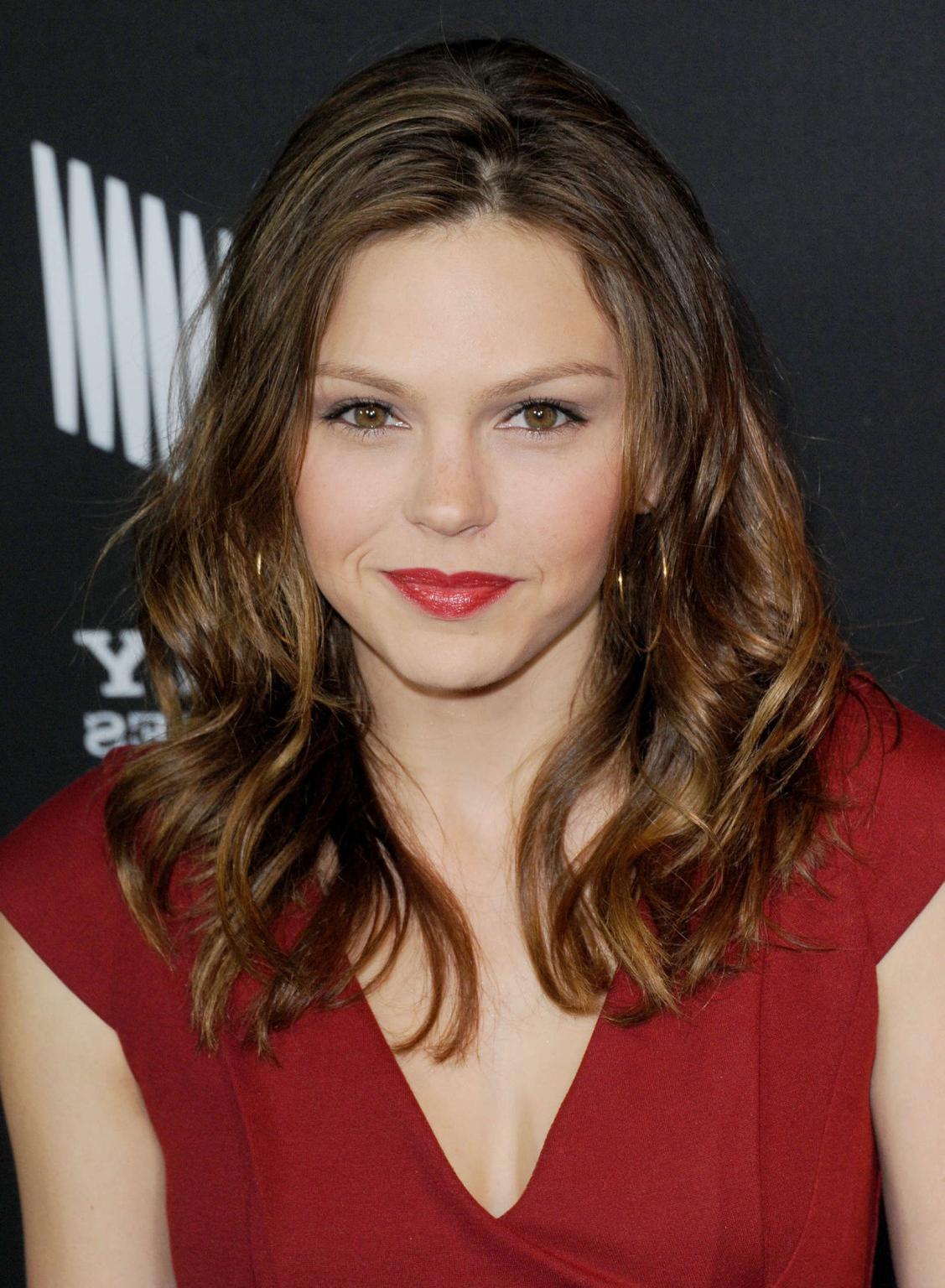 16P Aimee Teegarden leggy  cleavy at the 'Call Me Crazy: A Five Film' premiere in We
